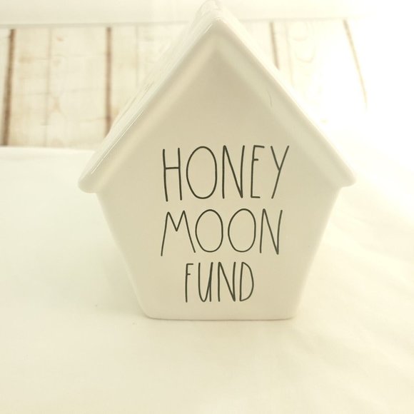 Rae Dunn Other - Rae Dunn Artisan Collection By Magenta Honey Moon Fund Piggy Coin Bank